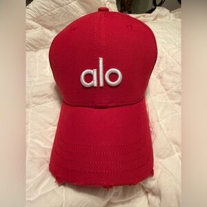 ALO Yoga Vibrant Red Cap